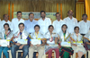 SCDCC Bank distributes Late Molahalli Shivarao Memorial scholarships